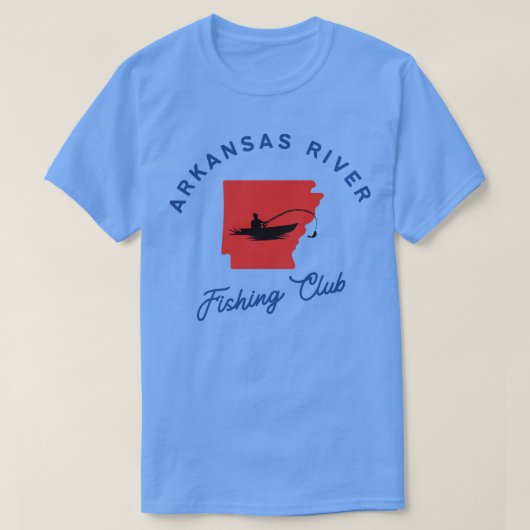 Arkansas River Fishing Club TShirt (Design devant)