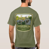 Arkansas River Trail (fiets2) T-shirt (Achterkant)