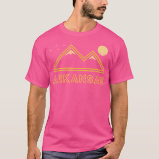 Arkansas Souvenir Hiking Mountains Sunset  T-shirt
