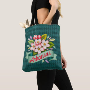 Arkansas Staatsbloemen Embleem Draagtas