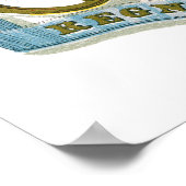  Arkansas staatswapenschild Poster (Hoek)