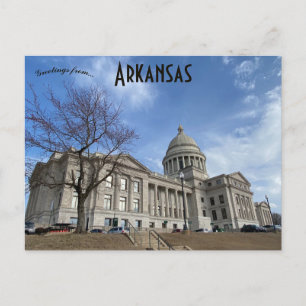 Arkansas State Capitol Little Rock Arkansas Briefkaart