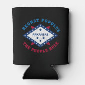 ARKANSAS STATE FLAG BLIKJESKOELER (Achterkant)