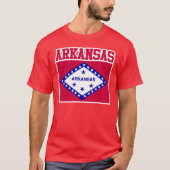 Arkansas State Flag T-shirt (Voorkant)