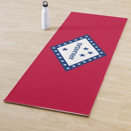 Arkansas State Flag Yogamat (In situ)