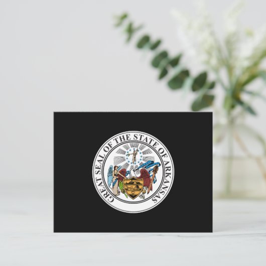 Arkansas State Seal Briefkaart (Staand voorkant)