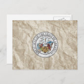 Arkansas State Seal Briefkaart (Voorkant / Achterkant)