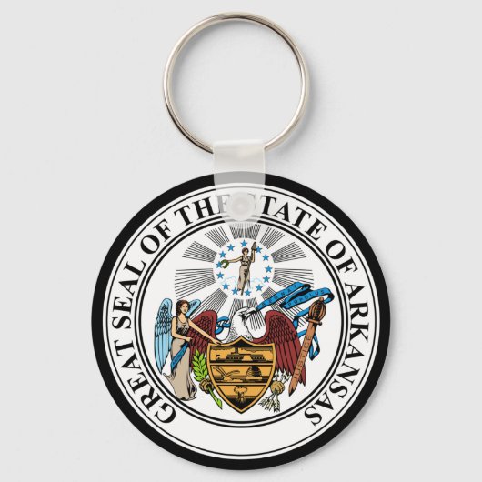 ARKANSAS STATE SEAL SLEUTELHANGER (Voorkant)