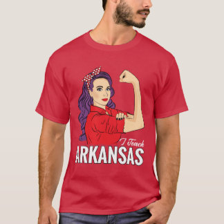 Arkansas State Teacher Red For Ed Redfored I Teach T-shirt
