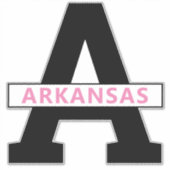 Arkansas Sticker (Voorkant)