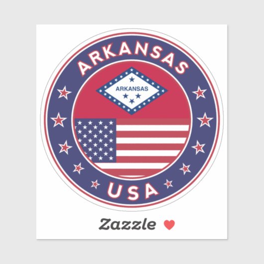 Arkansas Sticker (Vel)
