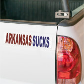 Arkansas Sucks Bumpersticker (Op Truck)