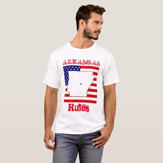 ARKANSAS   T-SHIRT (Voorkant volledig)
