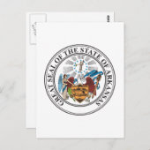 Arkansas-teken Briefkaart (Voorkant / Achterkant)