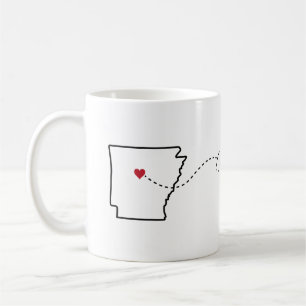 Arkansas tot Indiana - Mok van Heart2Heart-koffie