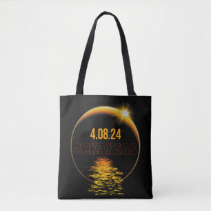 Arkansas Total Solar Eclipse April 8 2024 Verenigd Draagtas