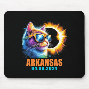 Arkansas Totale Zonneverduistering 2024 Cat Zonnev Muismat