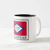 Arkansas Tweekleurige Koffiemok (Voorkant rechts)