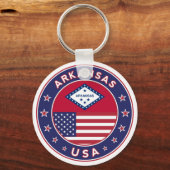 Arkansas, Verenigde Staten Sleutelhanger (Voorkant)