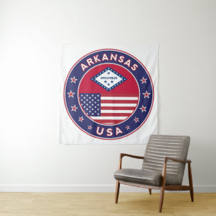 Arkansas, Verenigde Staten Wandkleed