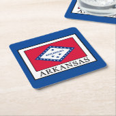 Arkansas Vierkante Kartonnen Onderzetter (Schuin)