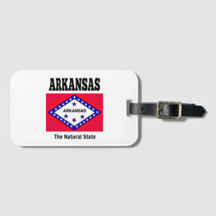 Arkansas vlag, Natuurlijke Staat Bagagelabel