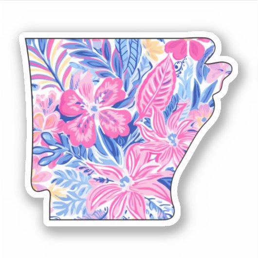 Arkansas - Zomerse Sticker - Lilly Inspired (Voorkant)
