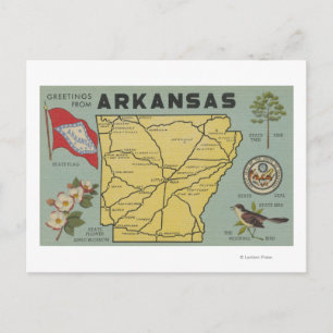 ArkansasLarge Letter ScenesArkansas Briefkaart