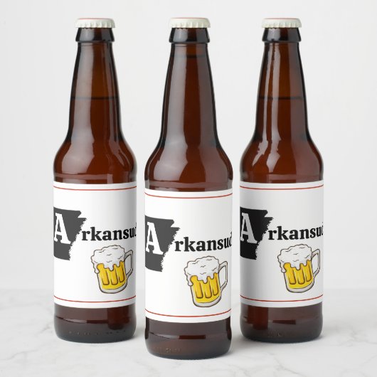 Arkansuds Mok Bier Etiket (Flessen)