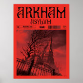 Arkham Asylum: Beperkt Poster (Voorkant)
