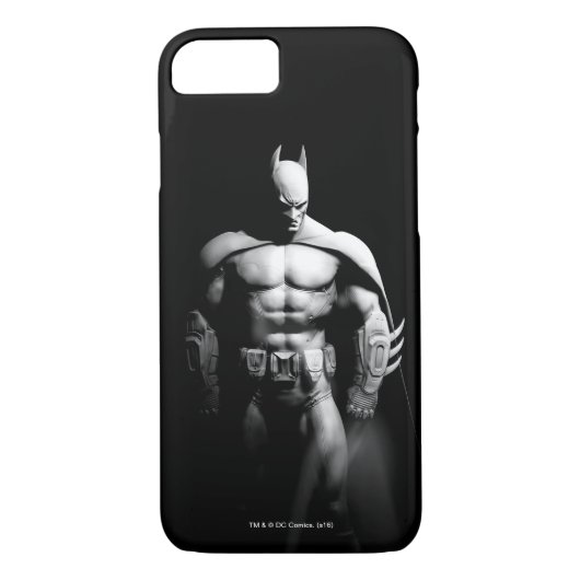 Arkham City | Batman Black en White Wide Pose Case-Mate iPhone Case (Achterkant)