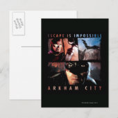 Arkham City Escape is onmogelijk Briefkaart (Voorkant / Achterkant)