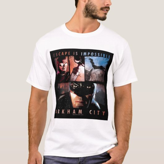 Arkham City Escape is onmogelijk T-shirt (Voorkant)