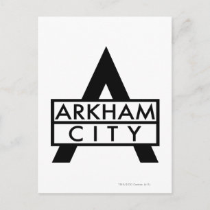 Arkham City Icon Briefkaart
