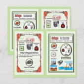 Arkyn Wizard - Arsenic Element Briefkaart (Voorkant / Achterkant)