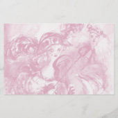 ARLECCHINA VIOLINIST / Venetiaanse carnavalsnacht Briefpapier (Achterkant)