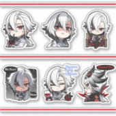 Arlecchino Stickers (Voorkant)