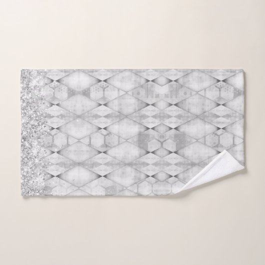 Arlequin Abstrait de la Glitterie (Serviette à main)