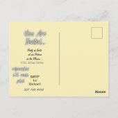 Arlequin d'Halloween en costume Invitation (Dos)