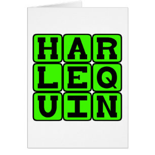 Arlequin, figure clown