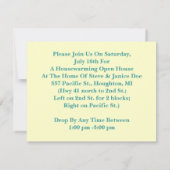 Arlequin Home fix Tool Invitation au réchauffement (Dos)