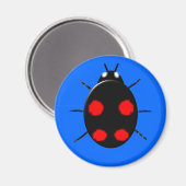 Arlequin Ladybird Magnet (Recto/Verso)