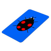 Arlequin Ladybird Premium Magnet (Côté Gauche)