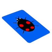 Arlequin Ladybird Premium Magnet (Côté Droit)