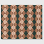 Arlequin plié, CADEAU Brown-Noir PAPIER (Plat)