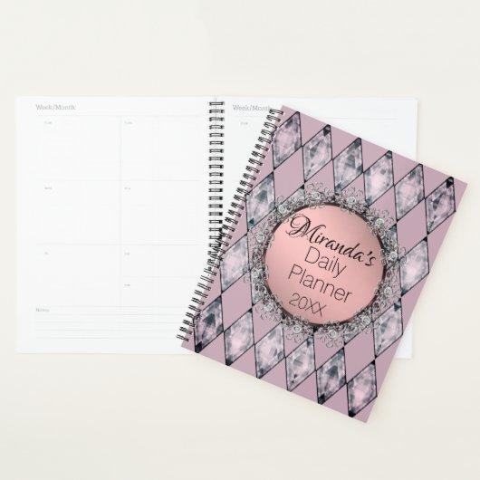 Arlequin rose (Devant avec enveloppe)