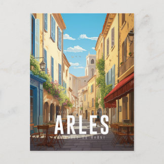 Arles - Frankrijk - illustratie Briefkaart