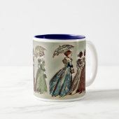 Arlesiaanse mug tweekleurige koffiemok (Voorkant rechts)