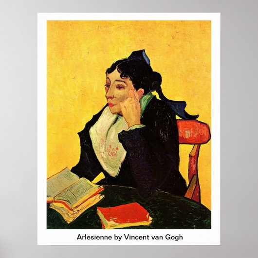 Arlesienne van Vincent van Gogh Poster (Voorkant)