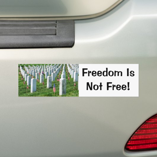 Arlington Cemetery Bumpersticker (Op auto)